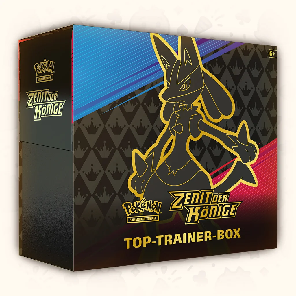 Pokémon TCG: Sword & Shield - Zenit der Könige Top Trainer Box