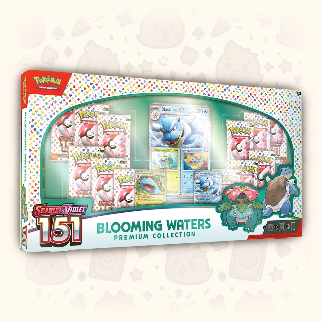 Pokémon TCG: Scarlet & Violet 151 - Blooming Waters Premium Collection